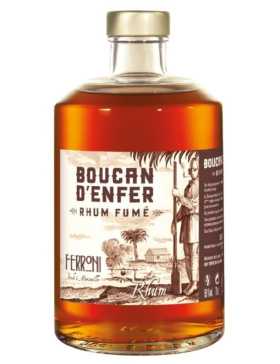 Rhum - Ferroni - Boucan d'Enfer - Ambré - Spiritueux Rhum du Monde