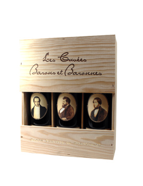 Coffret Les Cuvées Barons et Baronnes - 2021 - Vin Bordeaux