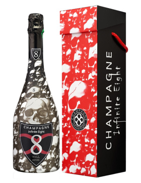 Infinite Eight Brut Cuvée Skull Edition - Champagne AOC Infinite Eight