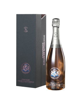 Barons De Rothschild Brut Rosé Magnum Coffret Premium - Champagne AOC Barons de Rothschild