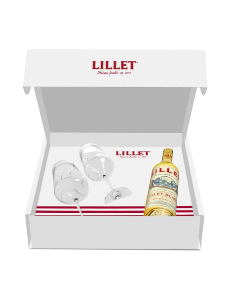 Lillet Blanc Coffret - 2 verres