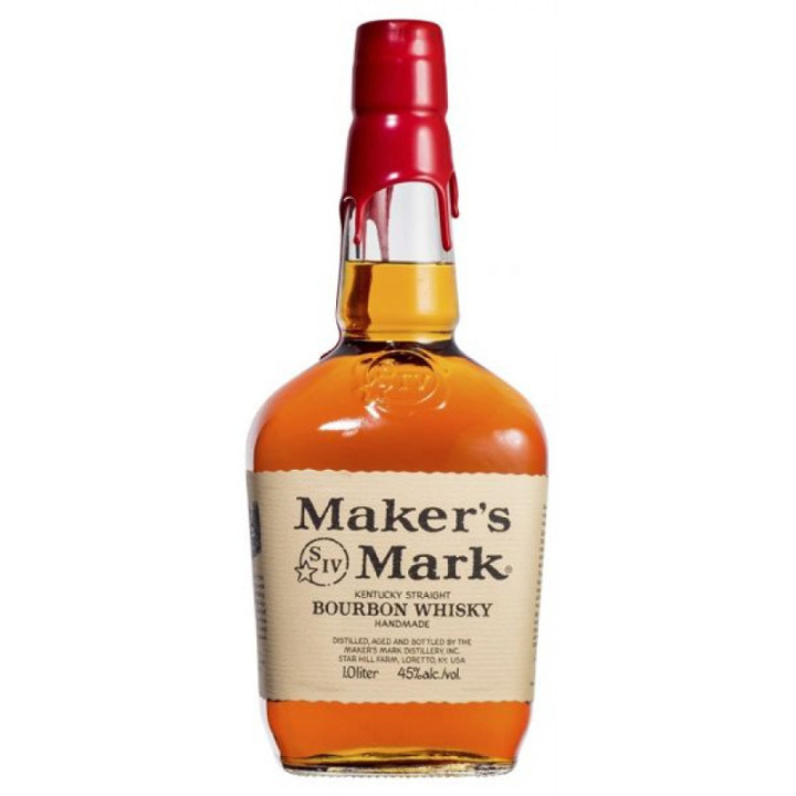 Kentucky Straight Bourbon Whiskey 45° - Maker's Mark - Expédition rapide