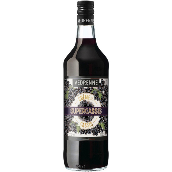 Crème de Cassis - Supercassis Vedrenne 100 cl - achat en ligne