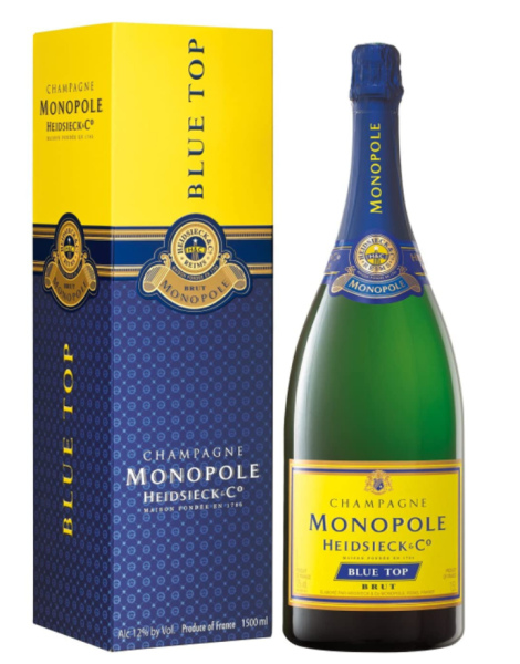 Heidsieck & Co Monopole Blue Top Magnum - Etui