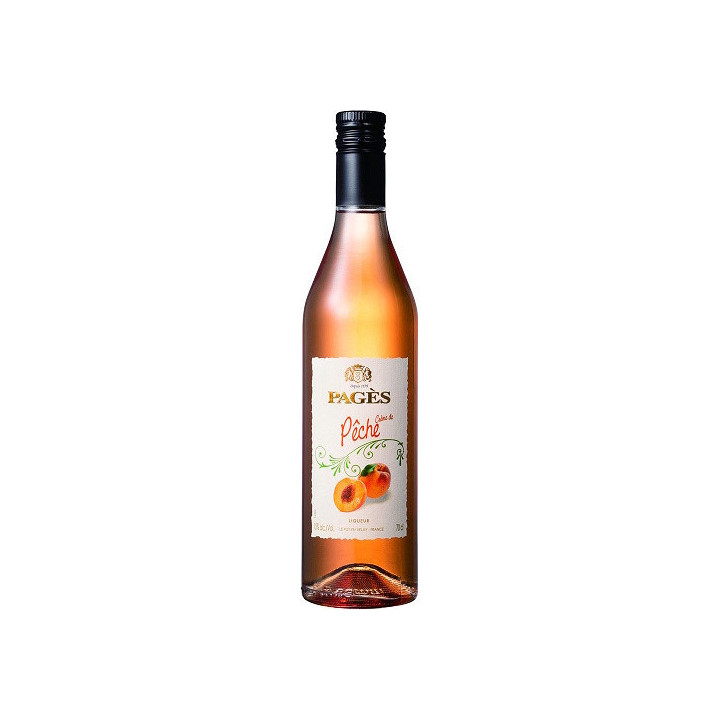 Crème de Pêche  - Pagès 70 cl - achat en ligne