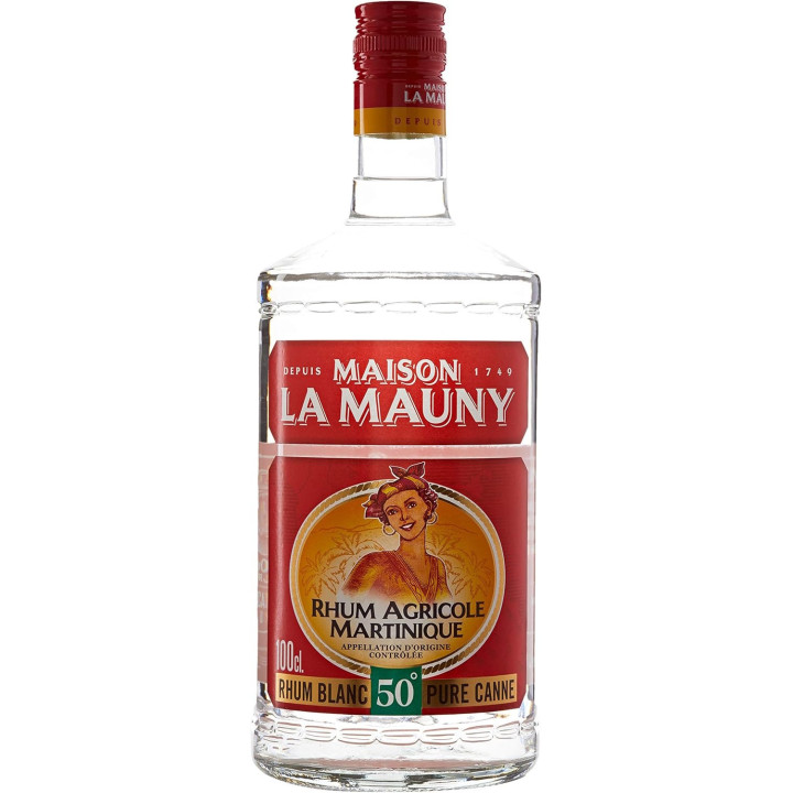 Rhum Blanc Agricole 40% la Mauny - Achat en ligne