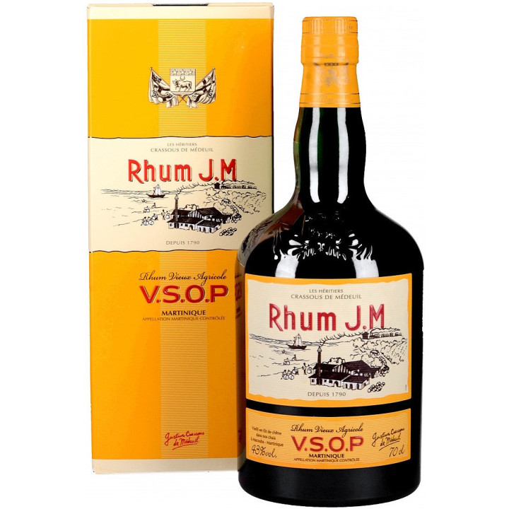 Vieux Rhum Agricole de Martinique VSOP - Rhum JM - 70 cl