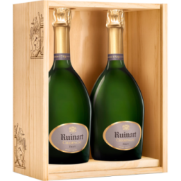 Champagne Ruinart, Caisse duo R de Ruinart - Achat en ligne