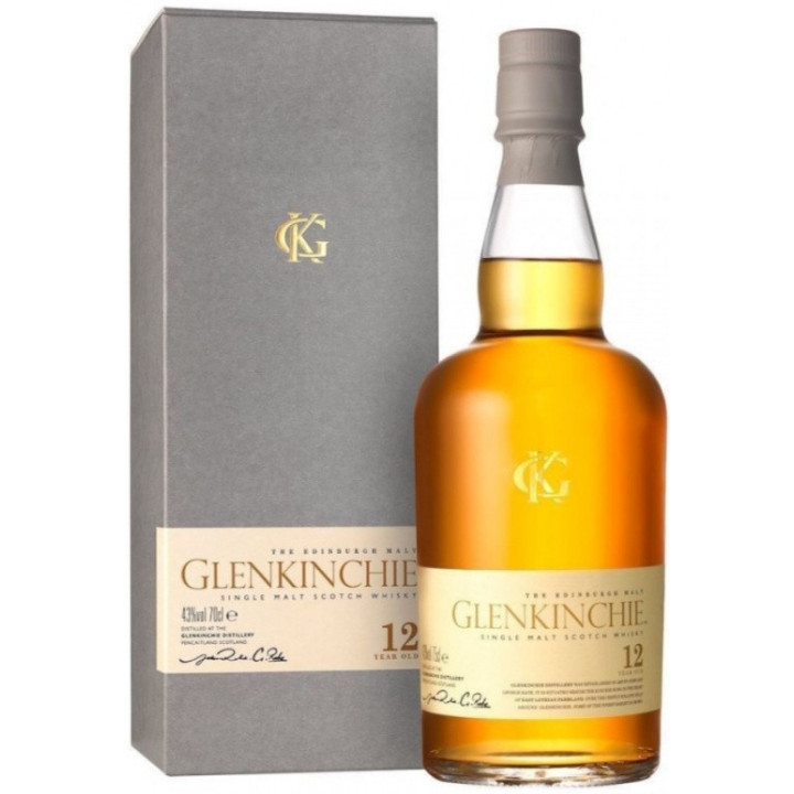 Glenkinchie Whisky Single Malt 12 ans 70 cl - Achat de Whisky Ecossais