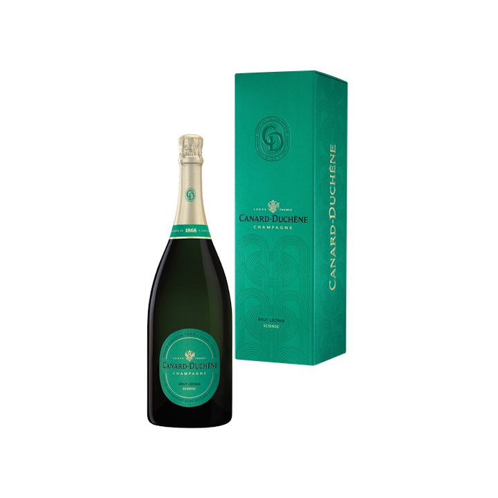 Champagne Canard Duchêne, Magnum Brut cuvée Léonie en étui