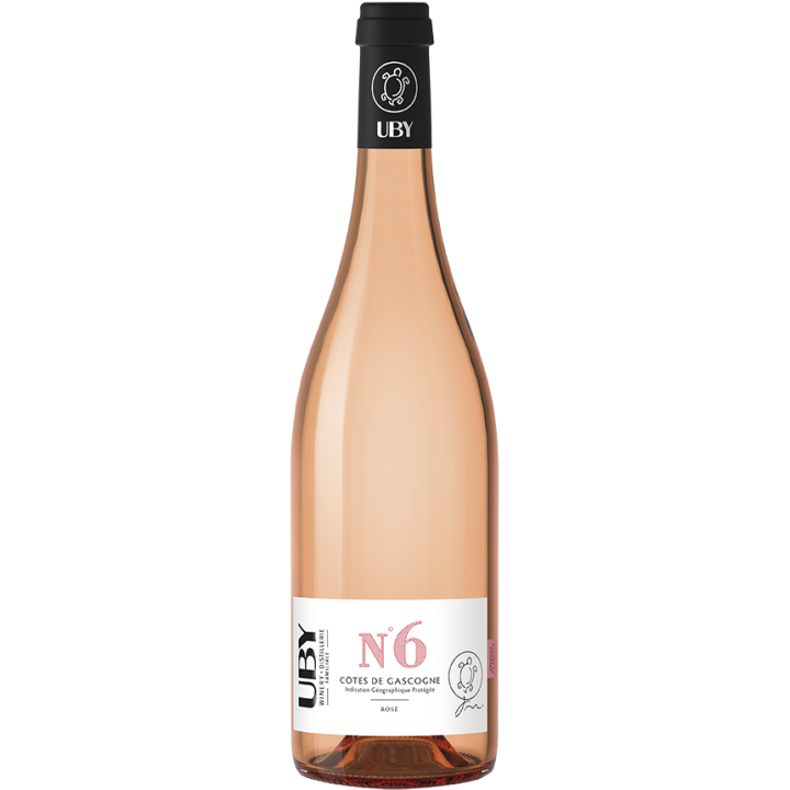 Domaine Uby, Rosé N°6 - Achat vins de Gascogne au meilleur prix