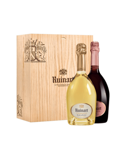 Ruinart Coffret Duo Blanc de Blancs et Rosé