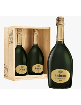 Ruinart - Caisse duo R de Ruinart - 2 bouteilles - Champagne AOC Ruinart