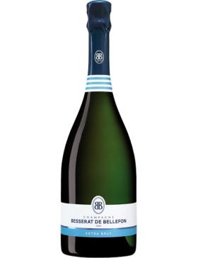 Capsule de champagne Besserat De Bellefon N°24 bleu metalisé 
