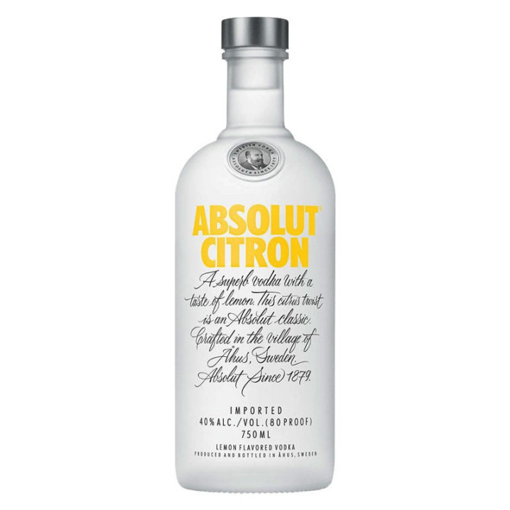 Vodka Citron - ABSOLUT - 75 cl