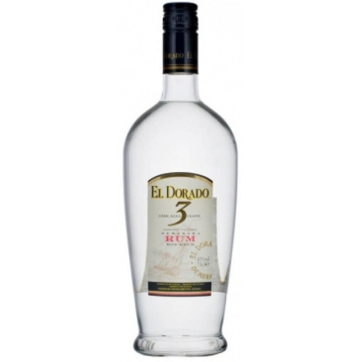 Rhum 3 ans - El Dorado - 70 cl