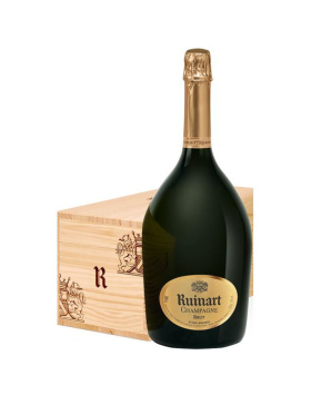 R de Ruinart Jeroboam - Caisse bois - Champagne AOC Ruinart