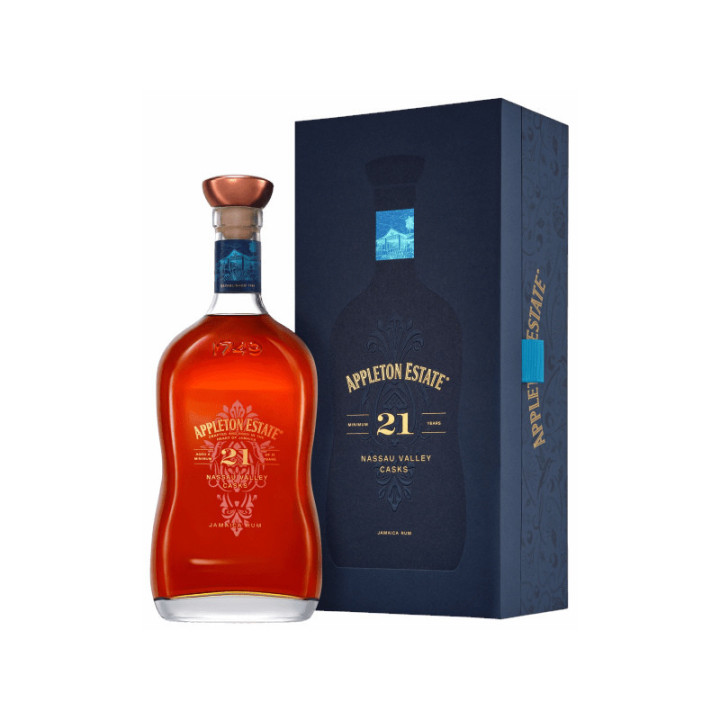 Rhum 21 Ans Nassau Valley - Appleton Estate - 70 cl