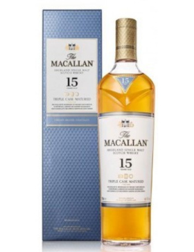 The Macallan 15 Ans Triple Cask - 43% - Spiritueux Scotch Whisky / Highlands