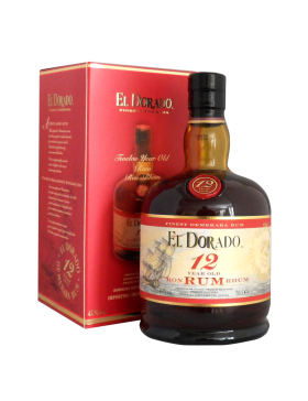 El Dorado 12 Ans Rum - Spiritueux Amériques du Sud