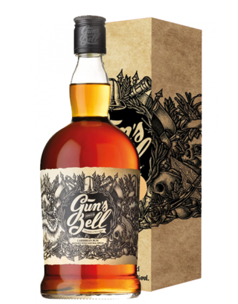 Gun's Bell Spiced Rum - Etui