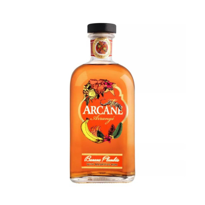 Rhum Arrangé Banane Flambée - Arcane - 70 cl