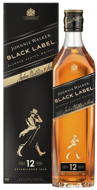 Whisky Johnnie Walker Black Label 12 ans Scotch Whisky au meilleur