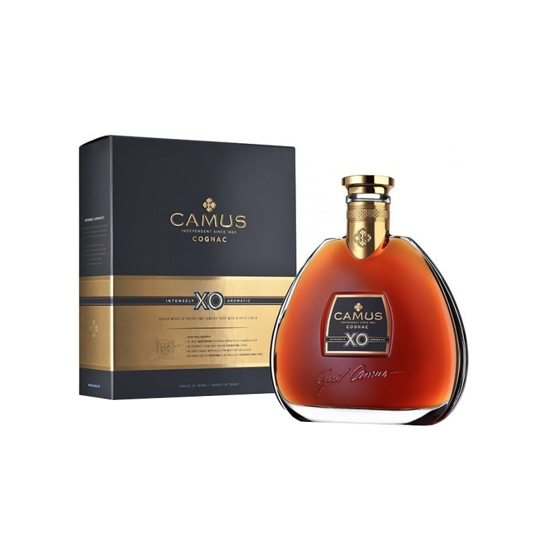 COGNAC CAMUS XO ELÉGANCE - Cognac AOP + 2 verres - Coffret cadeau