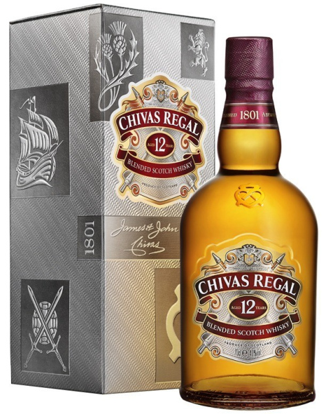 Chivas Regal - 12 ans - 40% - Etui