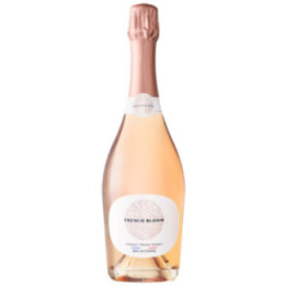 Effervescent Bio Rosé sans alcool 0,0% - French Bloom - 75 cl