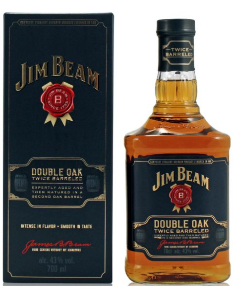 JIM BEAM Double Oak - Etui