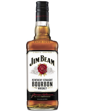 JIM BEAM White Label - Spiritueux Bourbon Whiskey