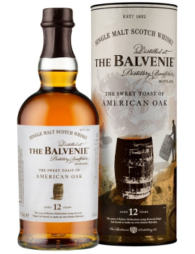 The Balvenie The Sweet Toast Of America Oak 12 Ans - Spiritueux Scotch Whisky / Speyside