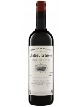 Château La Grolet - Tête de Cuvée - Rouge - BIO - 2018 - Vin Côtes-De-Bourg