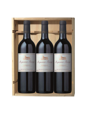 Caisse bois X3 - Agneau Rouge - 2019 - Vin Bordeaux AOC