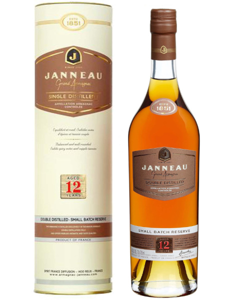 Armagnac Janneau 12 Ans - Single Distillery