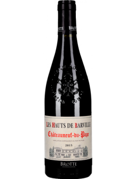 Maison Brotte - Les Hauts de Barville - Rouge - 2018 - Vin Châteauneuf-Du-Pape