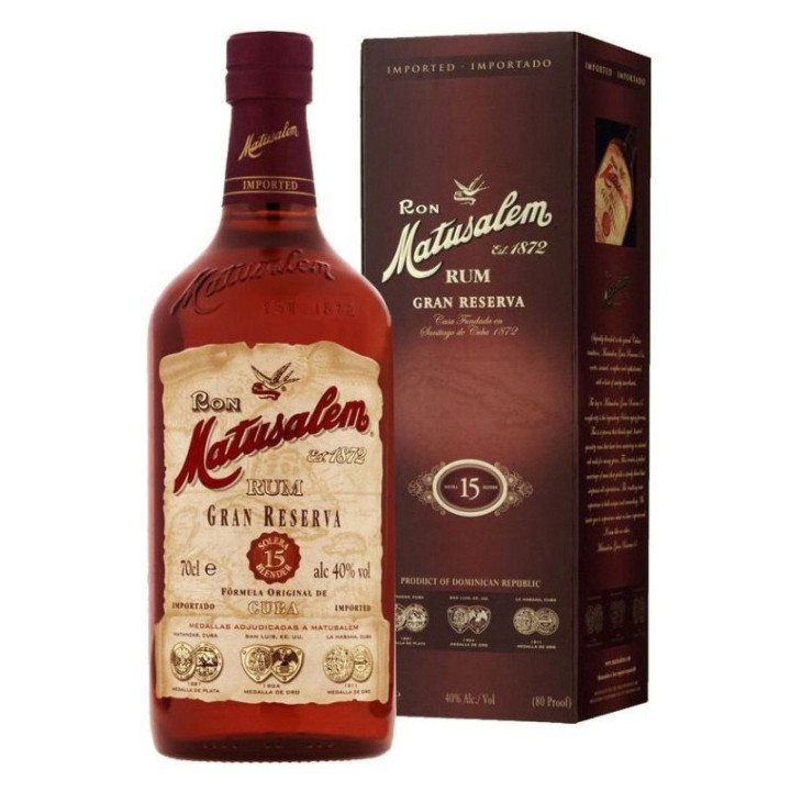 Gran Reserva 15 ans - Matusalem - 70 cl