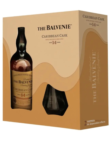 The Balvenie Caribbean Cask 14 Ans - Coffret 1 Verre