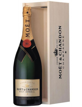 Moët & Chandon Brut Magnum Coffret Bois - Champagne AOC Moët et Chandon