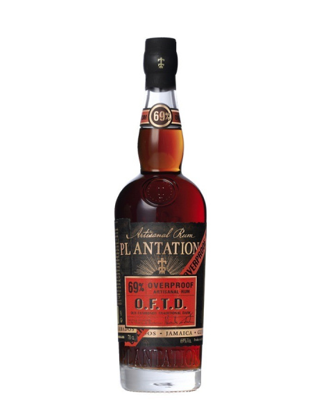 Plantation Rum Overproof Fashioned Traditional Dark