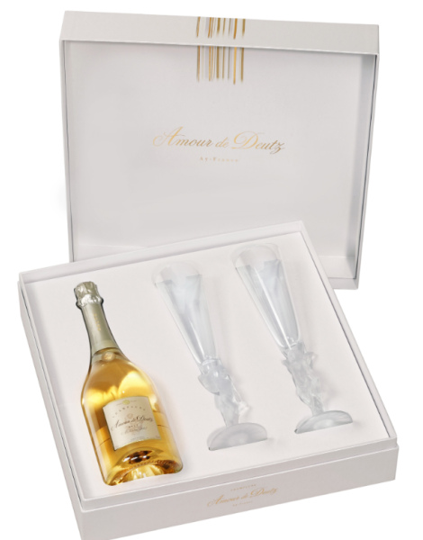 Coffret Deutz Amour de Deutz + 2 flûtes - 2011