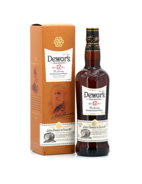 Dewar's 12 Ans Scotch Whisky - Etui - Spiritueux Scotch Whisky / Highlands