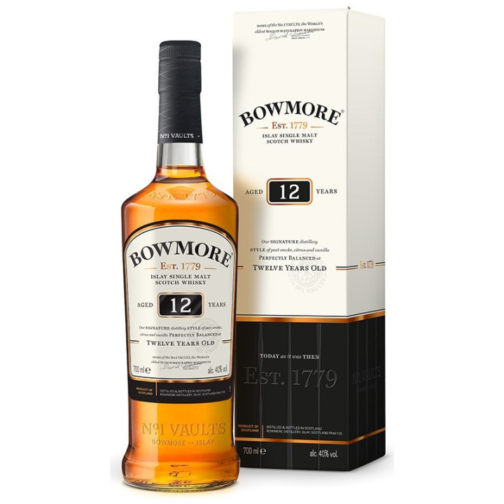 Whisky 12 Ans - Bowmore - 70 cl