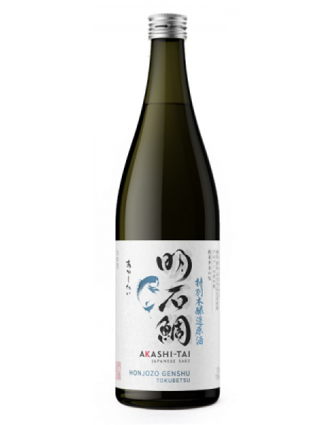 Akashi Tai - Sake Honjozo Genshu Tokubetsu Gohyakumangoku