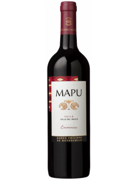 Mapu Reserva Carmenère - Rouge - 2019 - Vin Central Valley