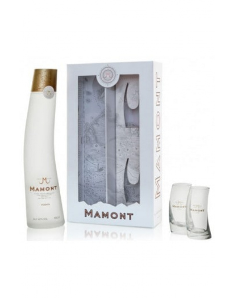 MAMONT Vodka - Coffret 2 Verres 