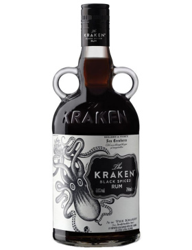Kraken Black Spiced Rhum 40% - Spiritueux Caraïbes