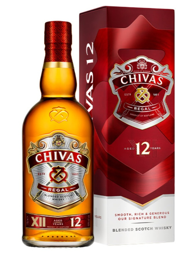 Whisky Chivas Regal 12 Ans Scotch Whisky - Étui au meilleur prix