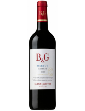 Barton et Guestier - Merlot - Rouge - 2020 - Vin Pays-d'Oc